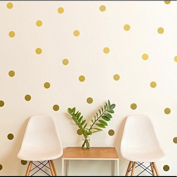 Wall Decor Gold Circle Wall Decals Poshmark